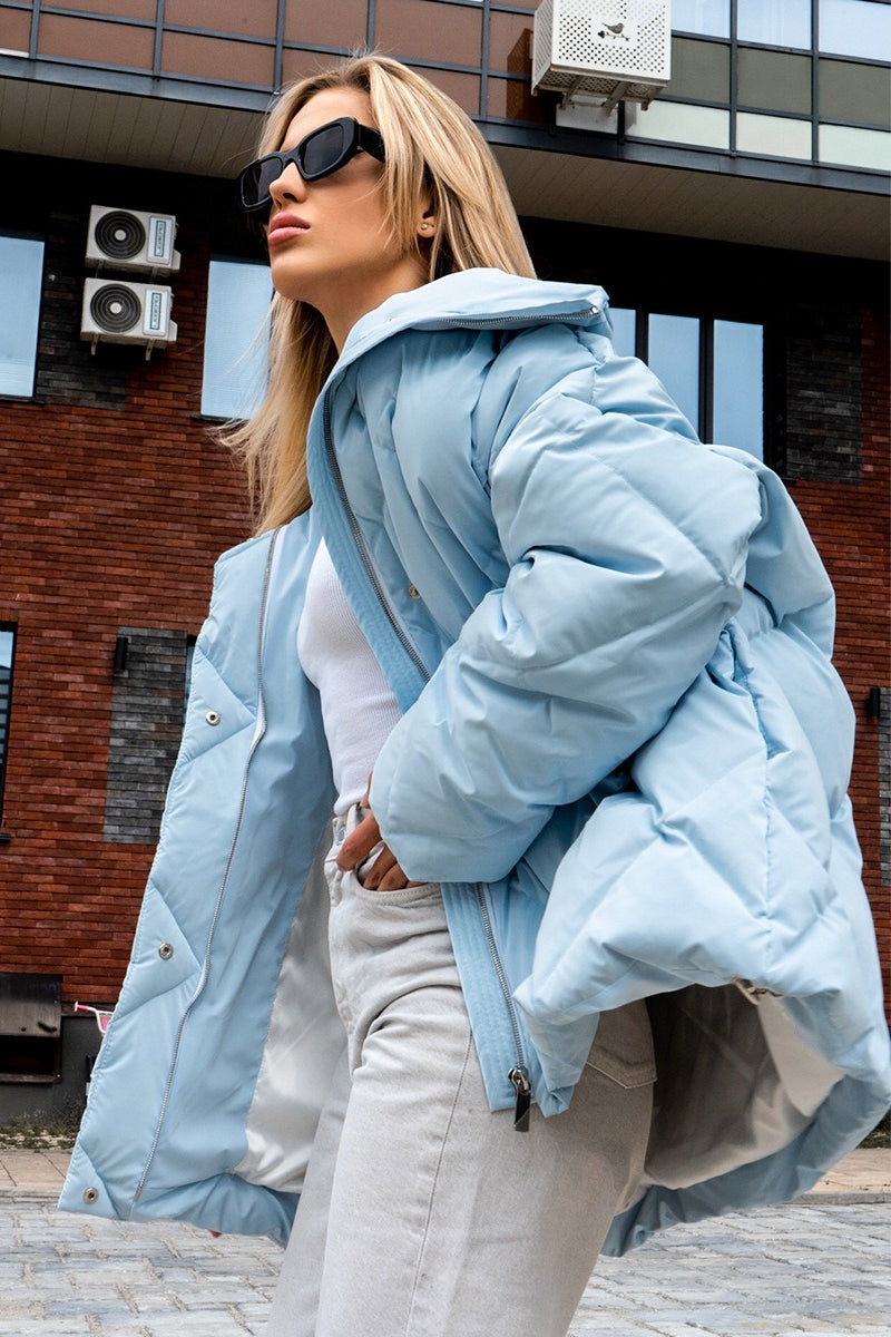 WW | Passform gesteppte Baumwolljacke