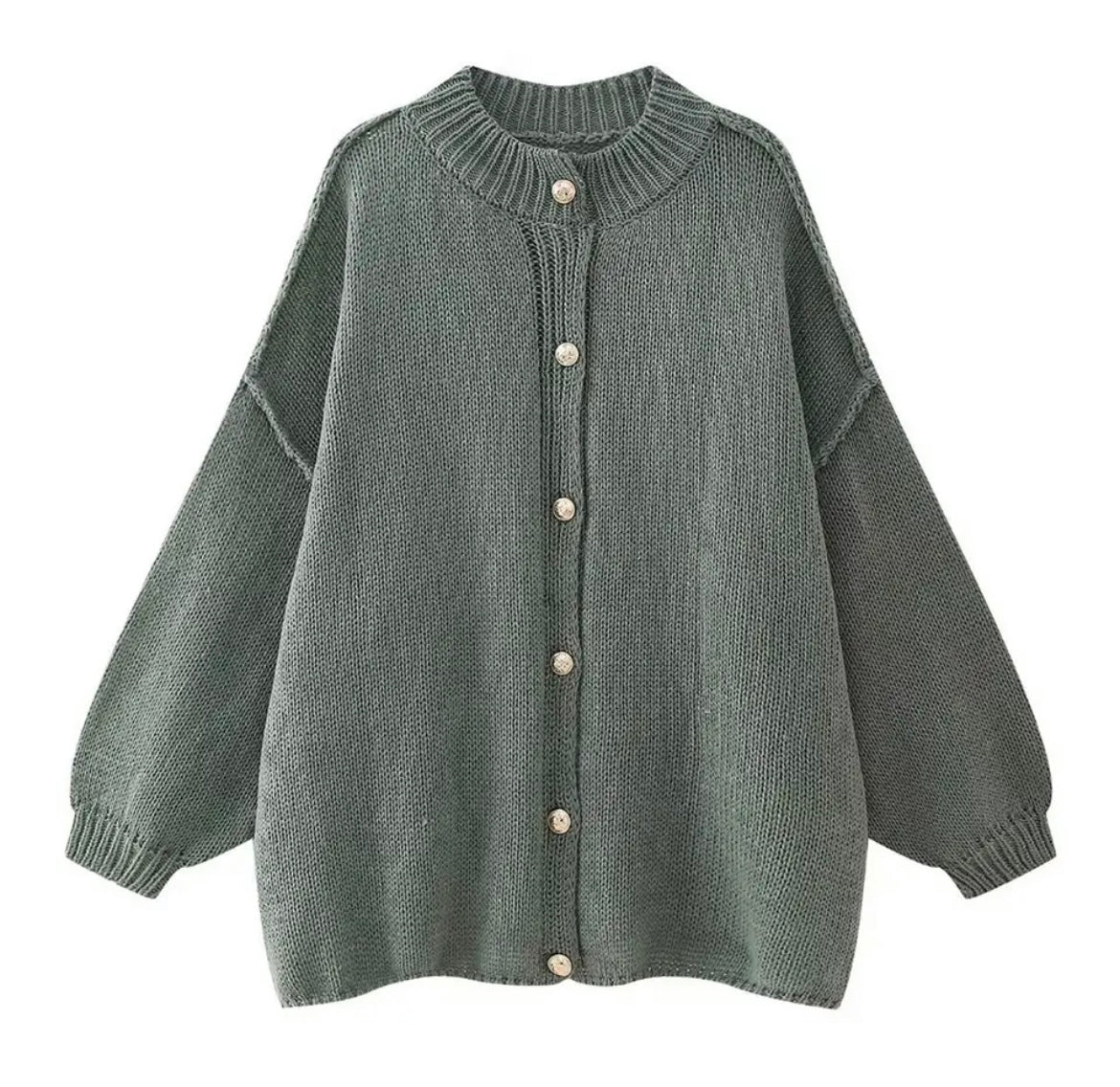 WW | Cozy oversized knit cardigan sweater