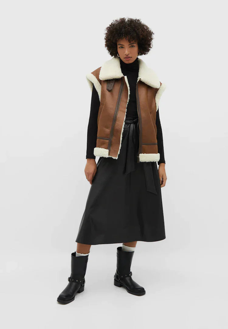 WW | Leather Warning Warm & Trendy