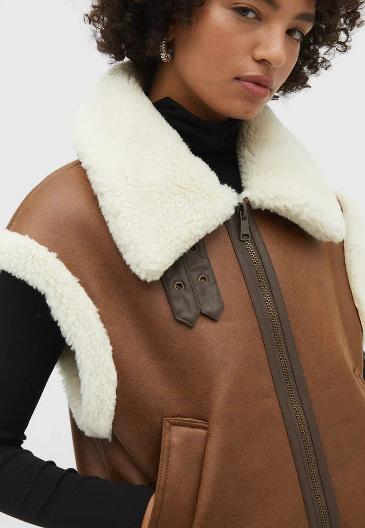 WW | Leather Warning Warm & Trendy