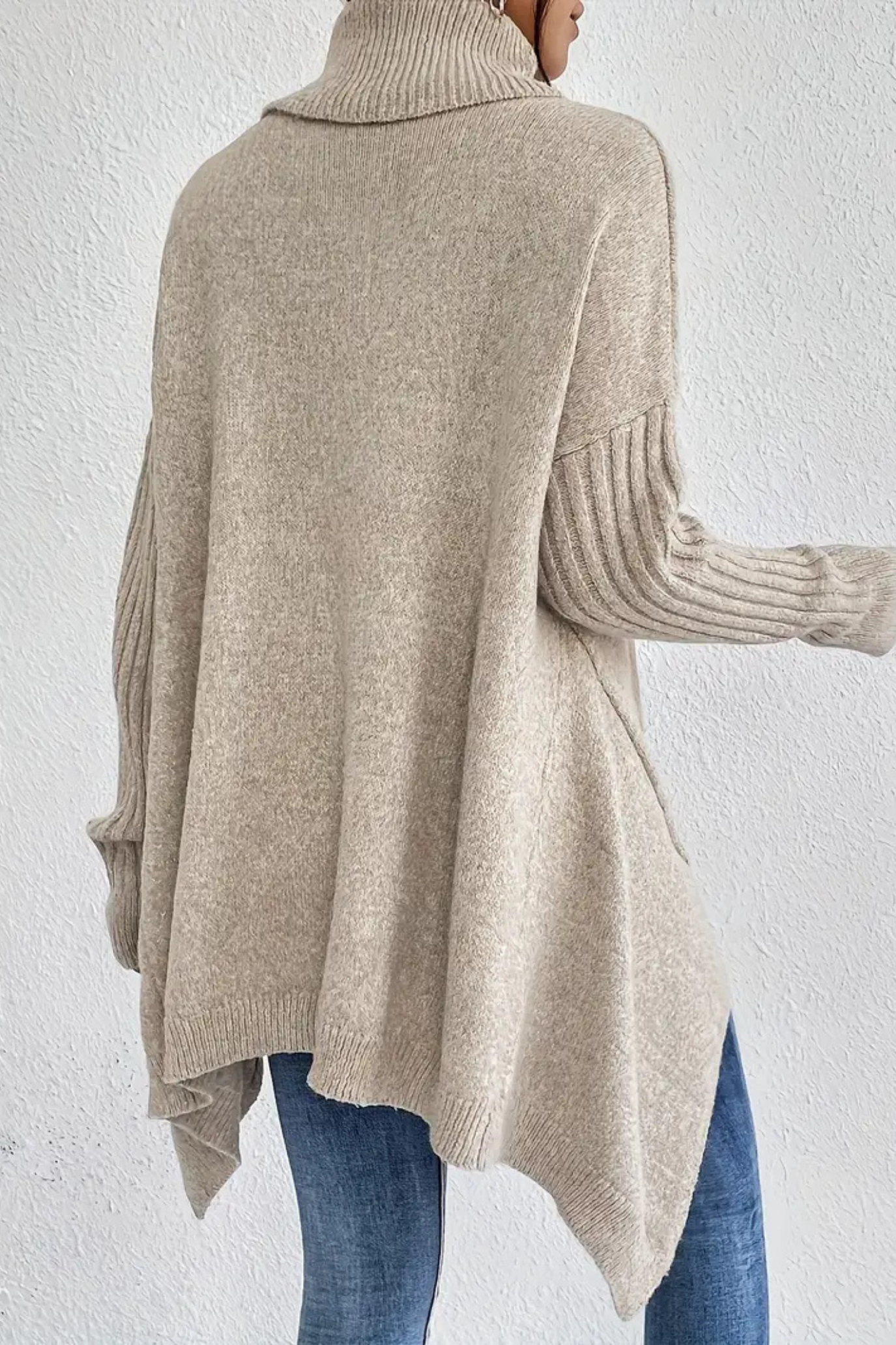 Bridgette | Long Turtleneck Sweater