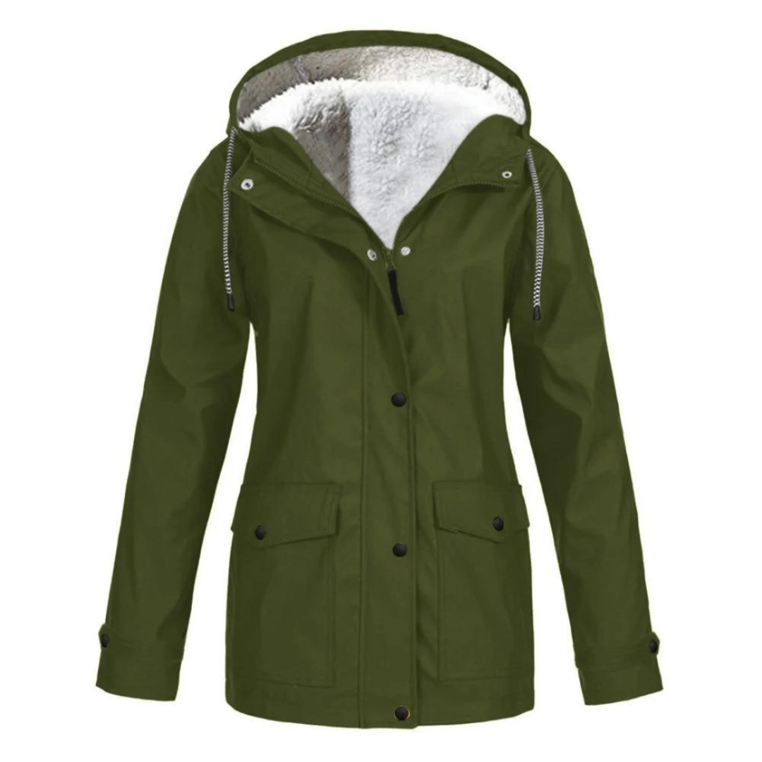 WW | Windproof Hooded Rain Jacket (Plus Sizes Available)