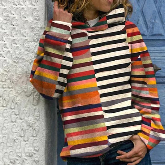 WW | Gestreifte Freizeitjacke für Damen