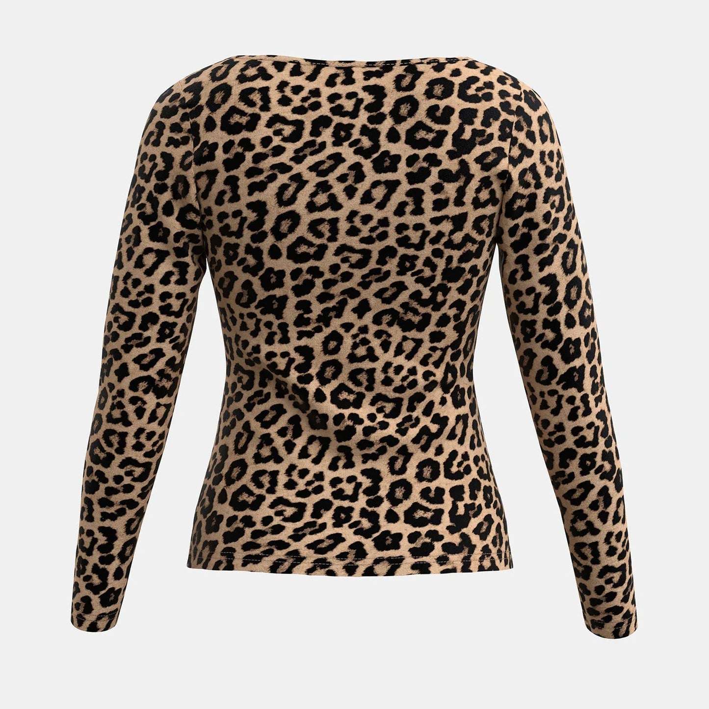 WW | Long-Sleeved Leopard Top