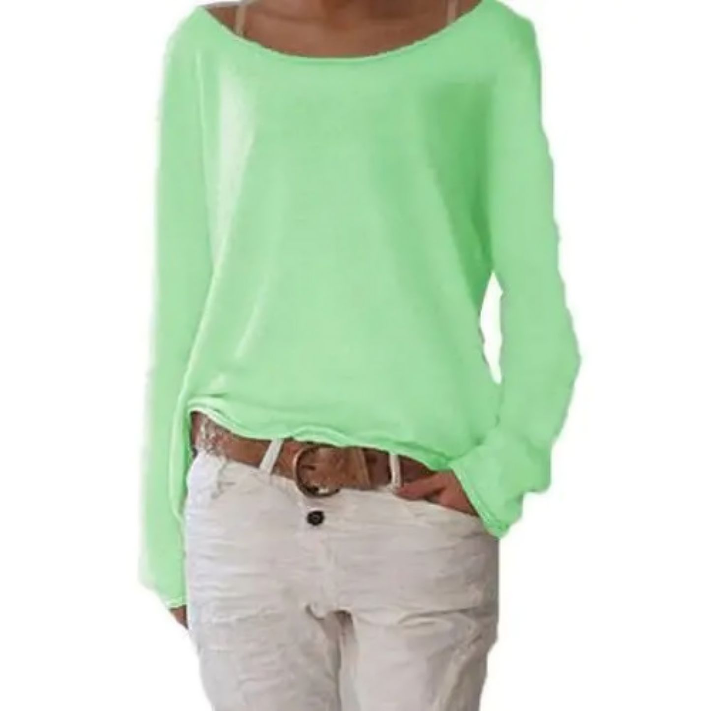 WW | Einfaches Langarm-T-Shirt