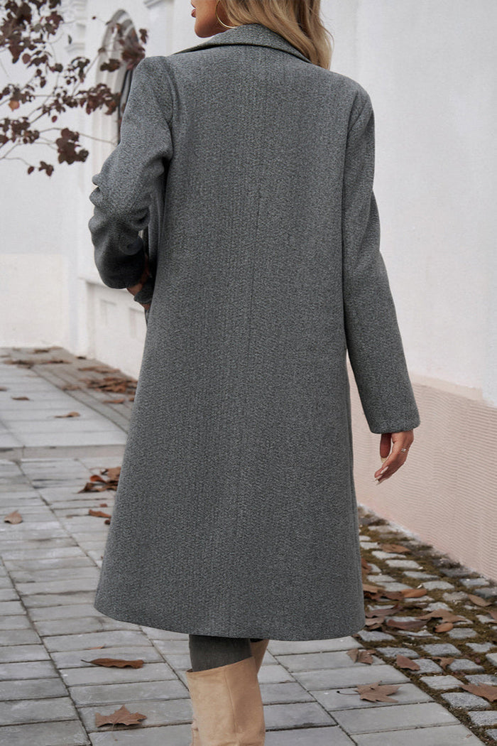 WW | Women's Elegant Tailored Long Winter Coat