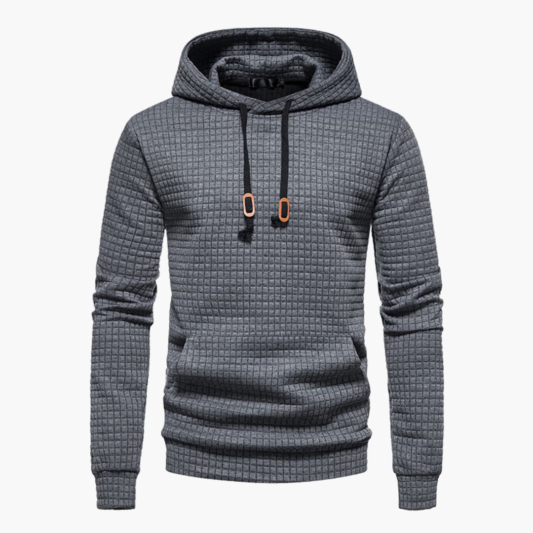 WW | Kapuzenpullover Kariert - Moderner Freizeit-Hoodie für Alltag und Sport