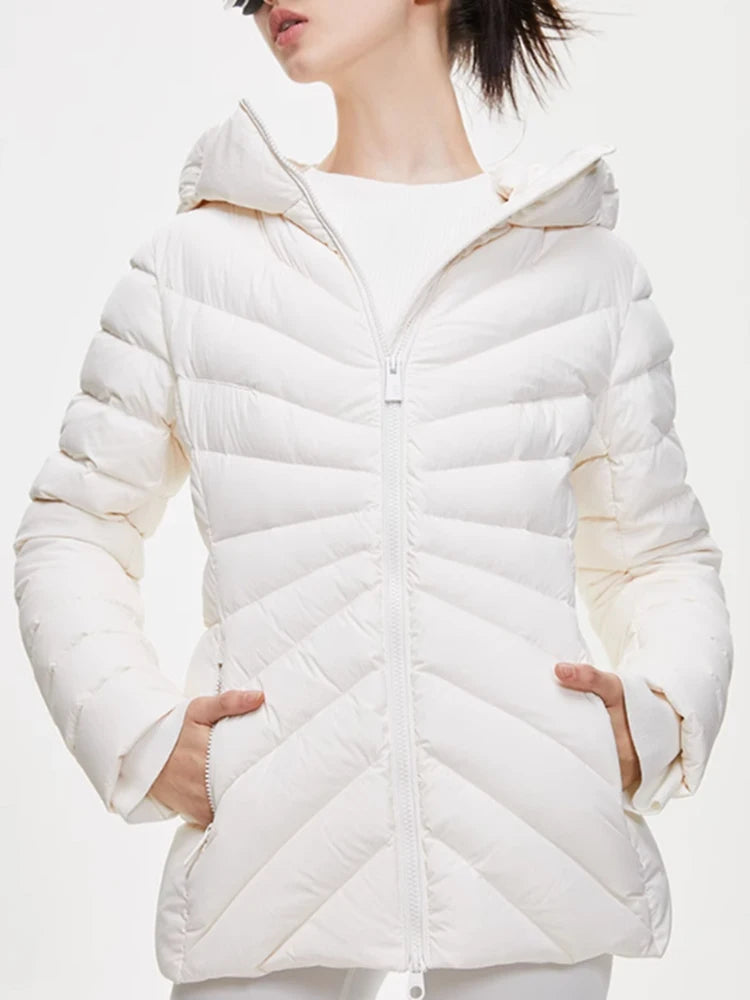 WW | Lightweight quilted jacket with hood