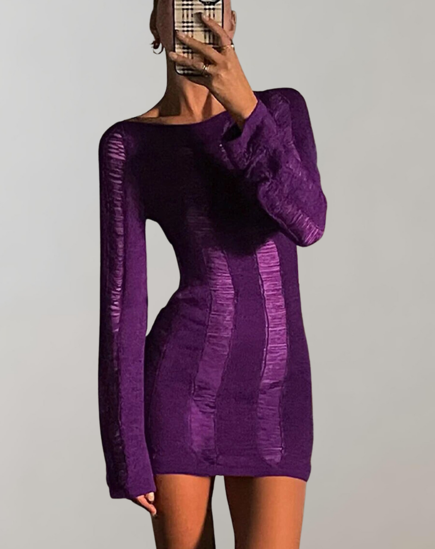 WW - Langärmeliges Minikleid