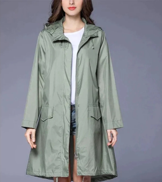 WW | Waterproof Coat for Women Long