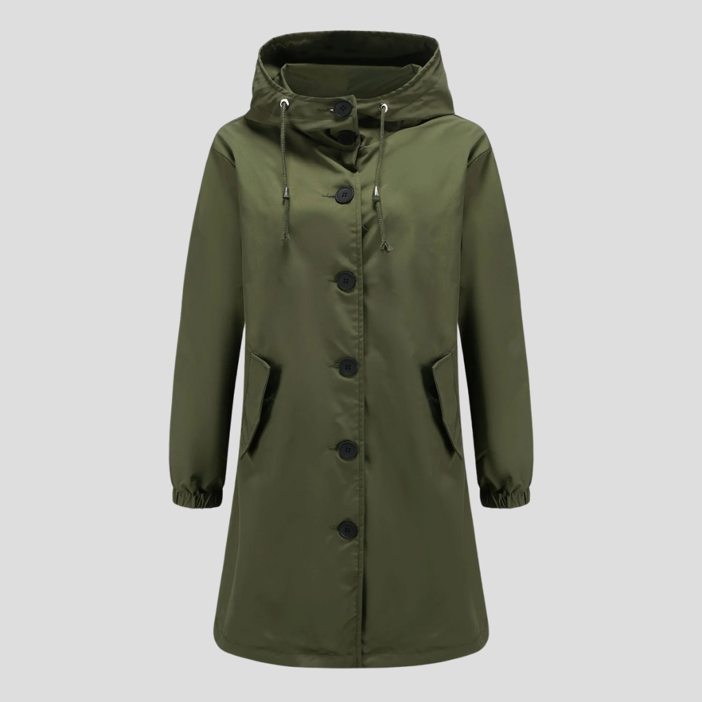 WW | Waterproof Rain Jacket with Hood for Women