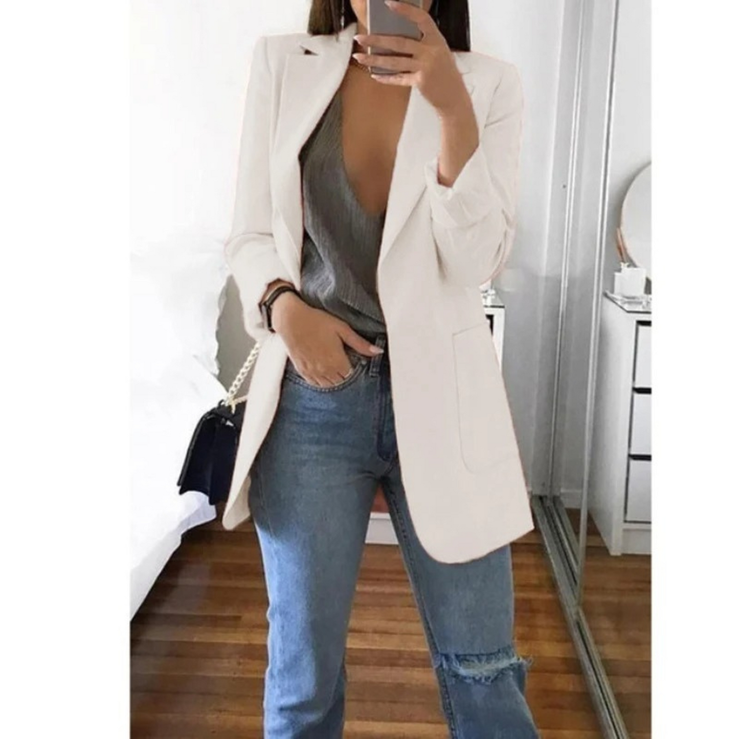 WW | Blazer Lang Damen Blazer