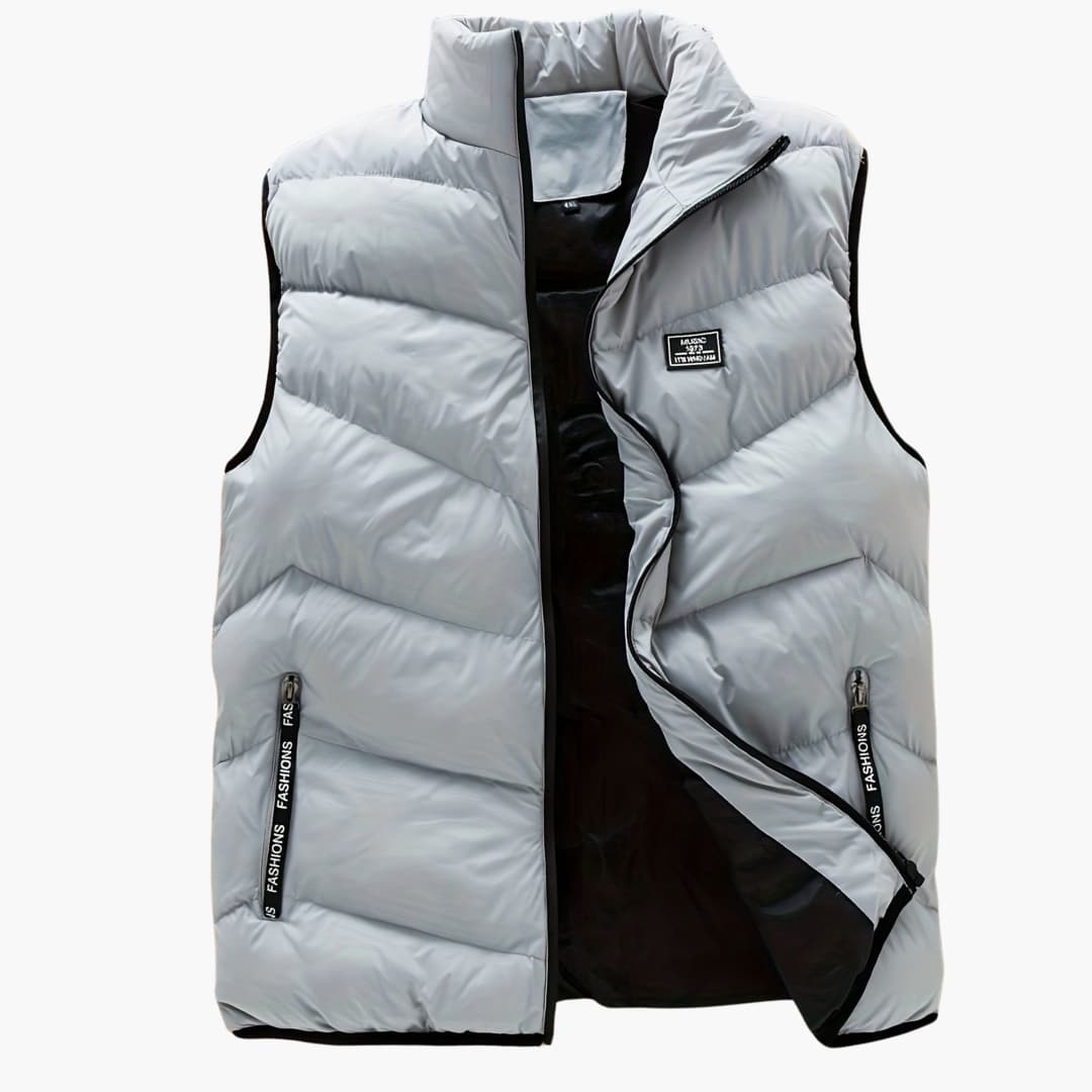 WW | Informal Zip-Up Vest for Men