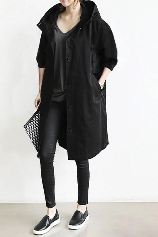 WW | Hooded Trench Coat
