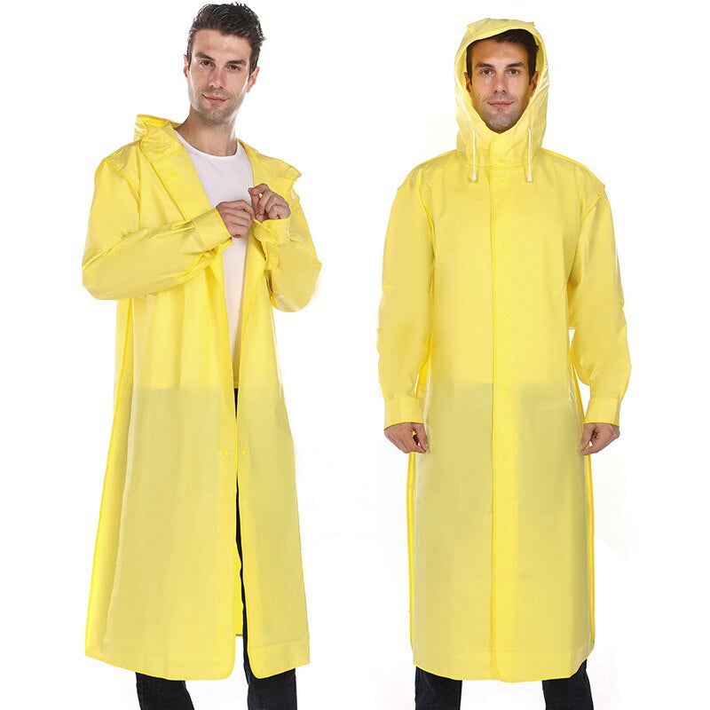WW | Men's Outdoor Breathable Hooded Rain Jacket - Perfect for Outdoor Activities