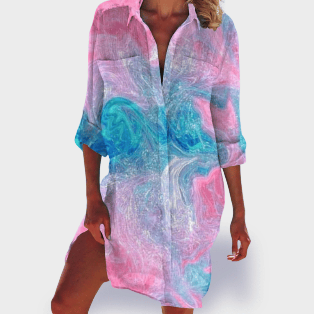 Brigitte | Colourful and light summer dress