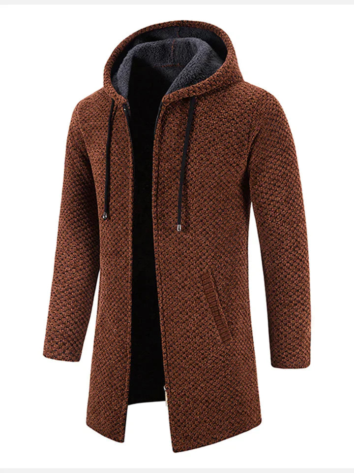 WW | Men's Zipped Knitted Cardigan