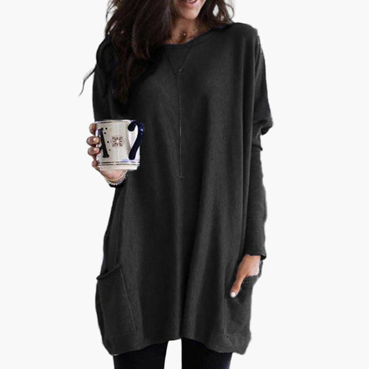 WW | Longpullover im Oversize-Stil - Bequemer Casual-Look für Herbst und Winter