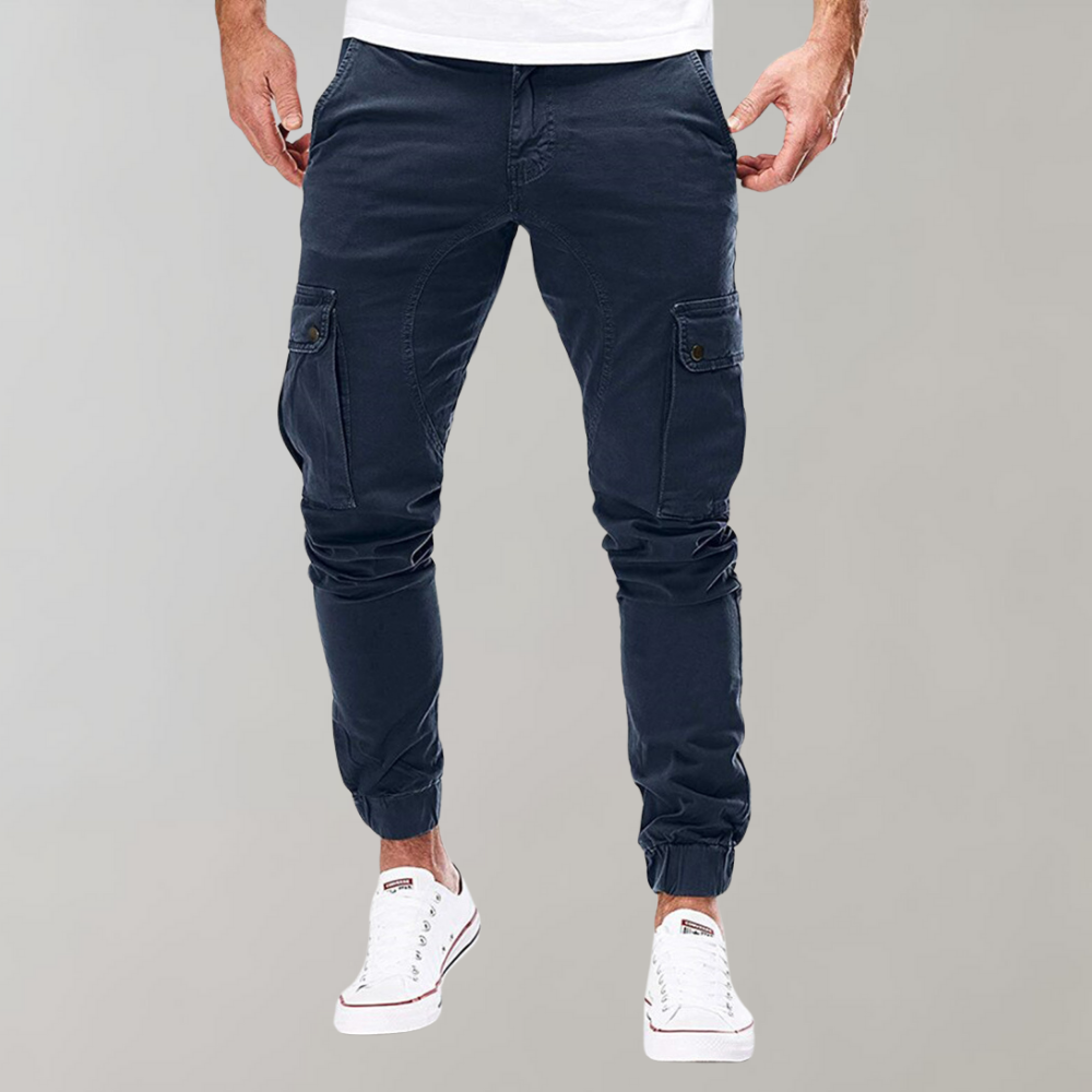 WW | Herren Cargo Hose Trendy & Komfortabel Mit Praktischen Taschen