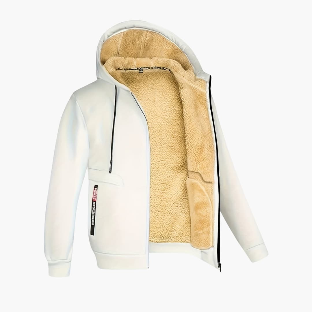 WW | Men's Cozy Fleece-Lined Hooded Jacket