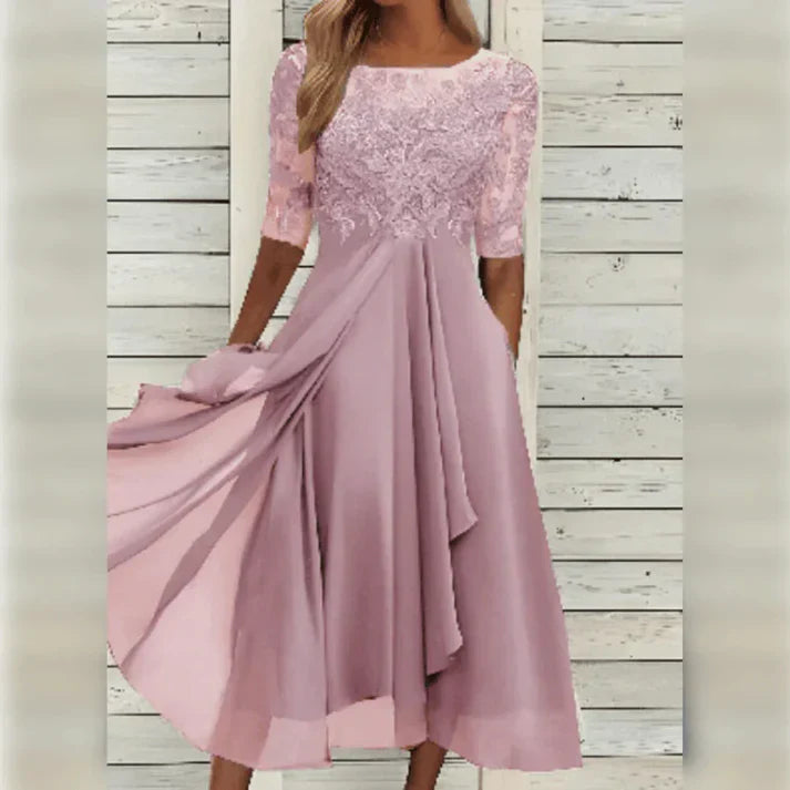 Liv's elegant summer dress