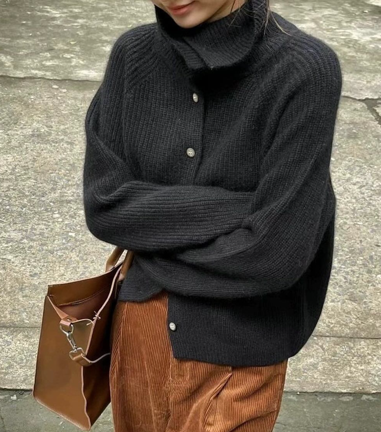 WW | Rollkragenpullover aus Wolle und Kaschmir