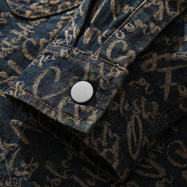 WW | Herren Freizeitjacke - Bedrucktes Design