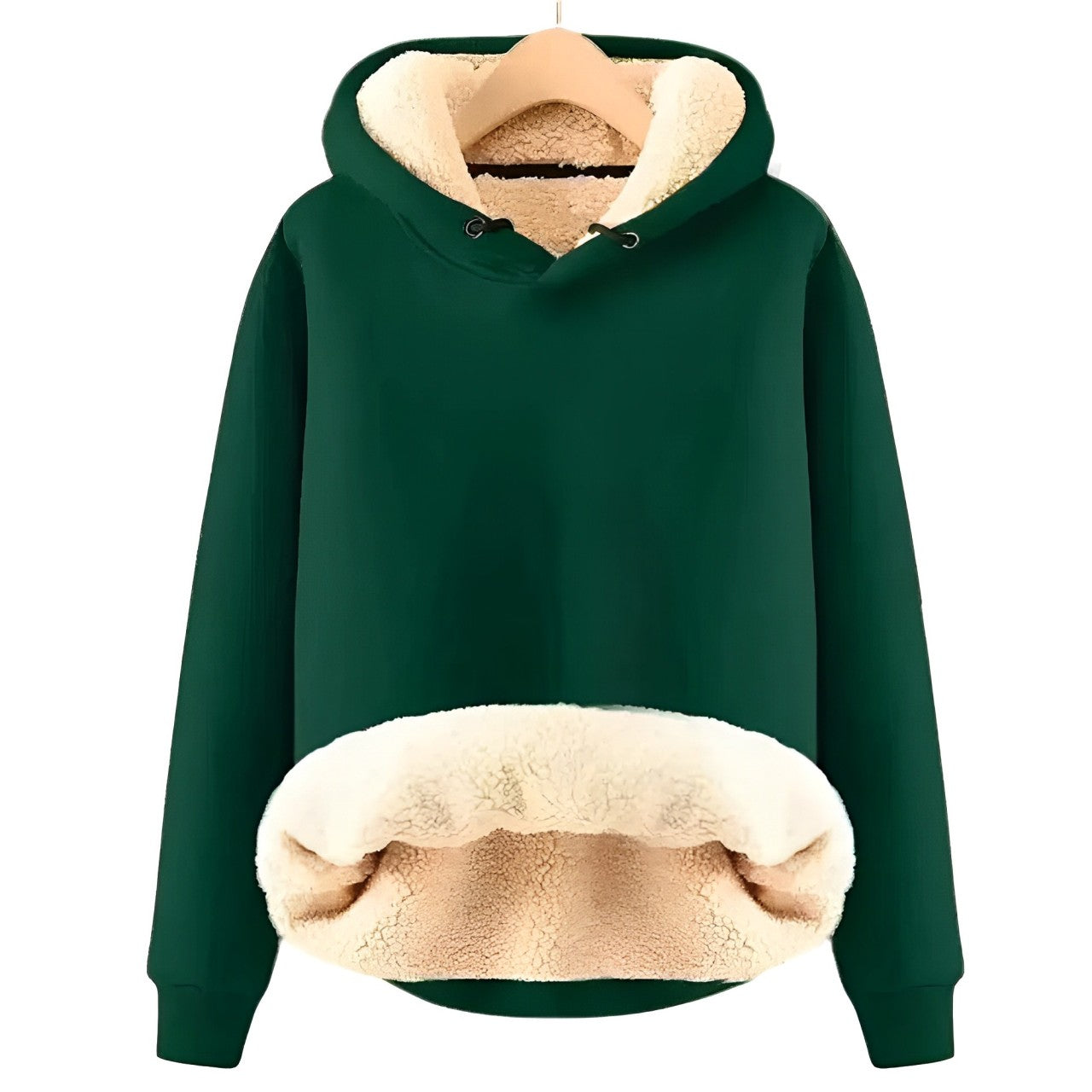 WW | Damen-Fleece-Sherpa-Hoodie