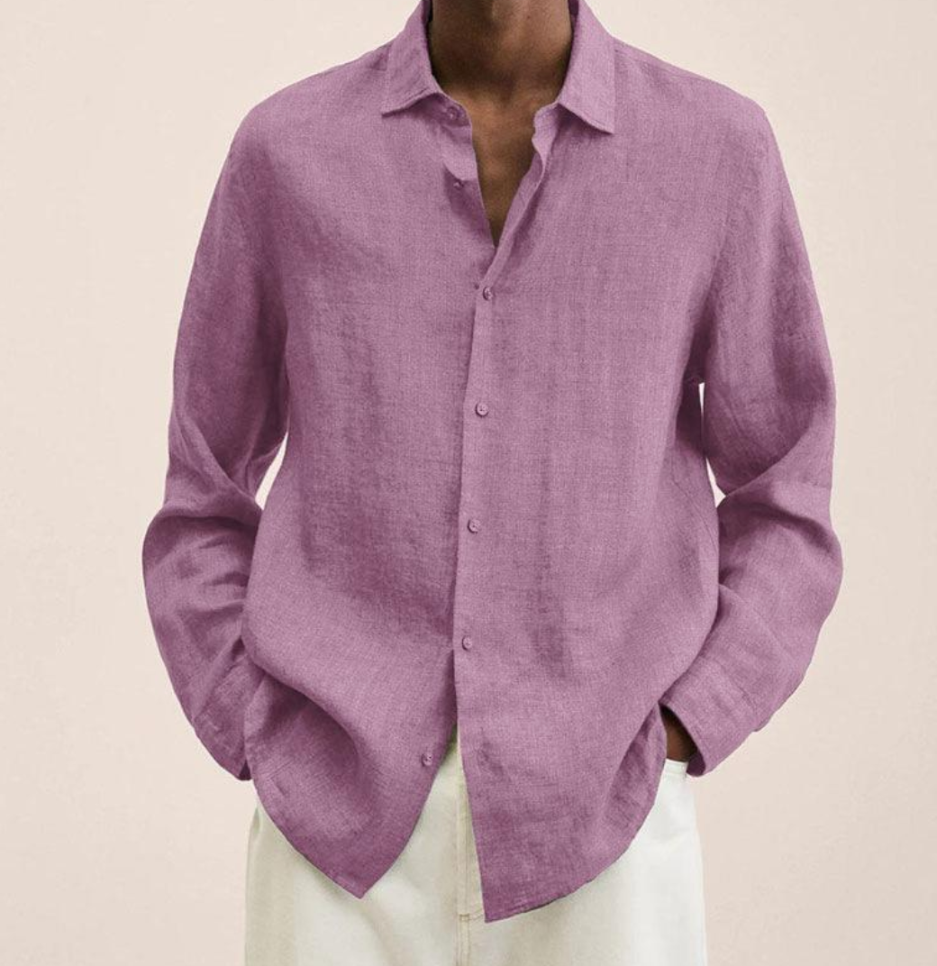 WW | Men's Linen Shirt Stylish Summer Shirt For Men