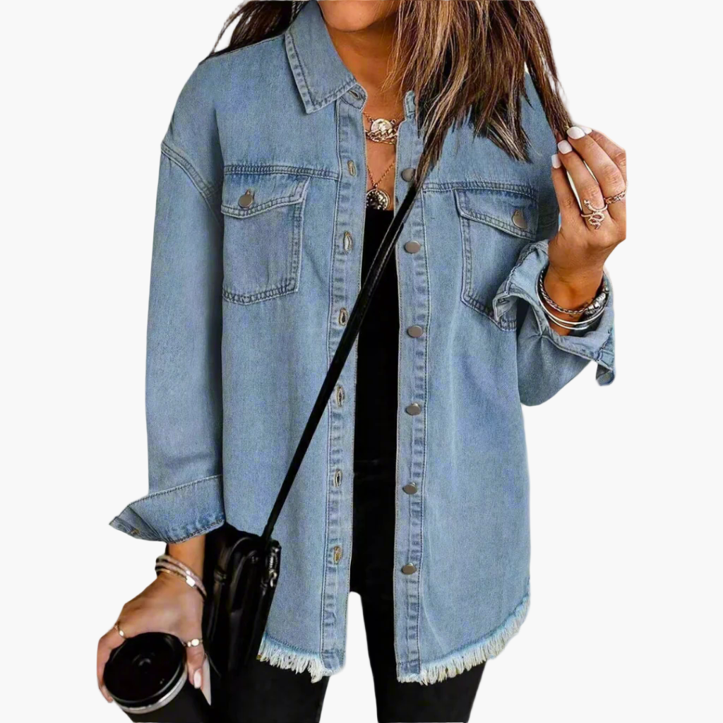WW | Jeansjacke im lässigen Vintage-Stil - Perfekt für Freizeit und Alltag