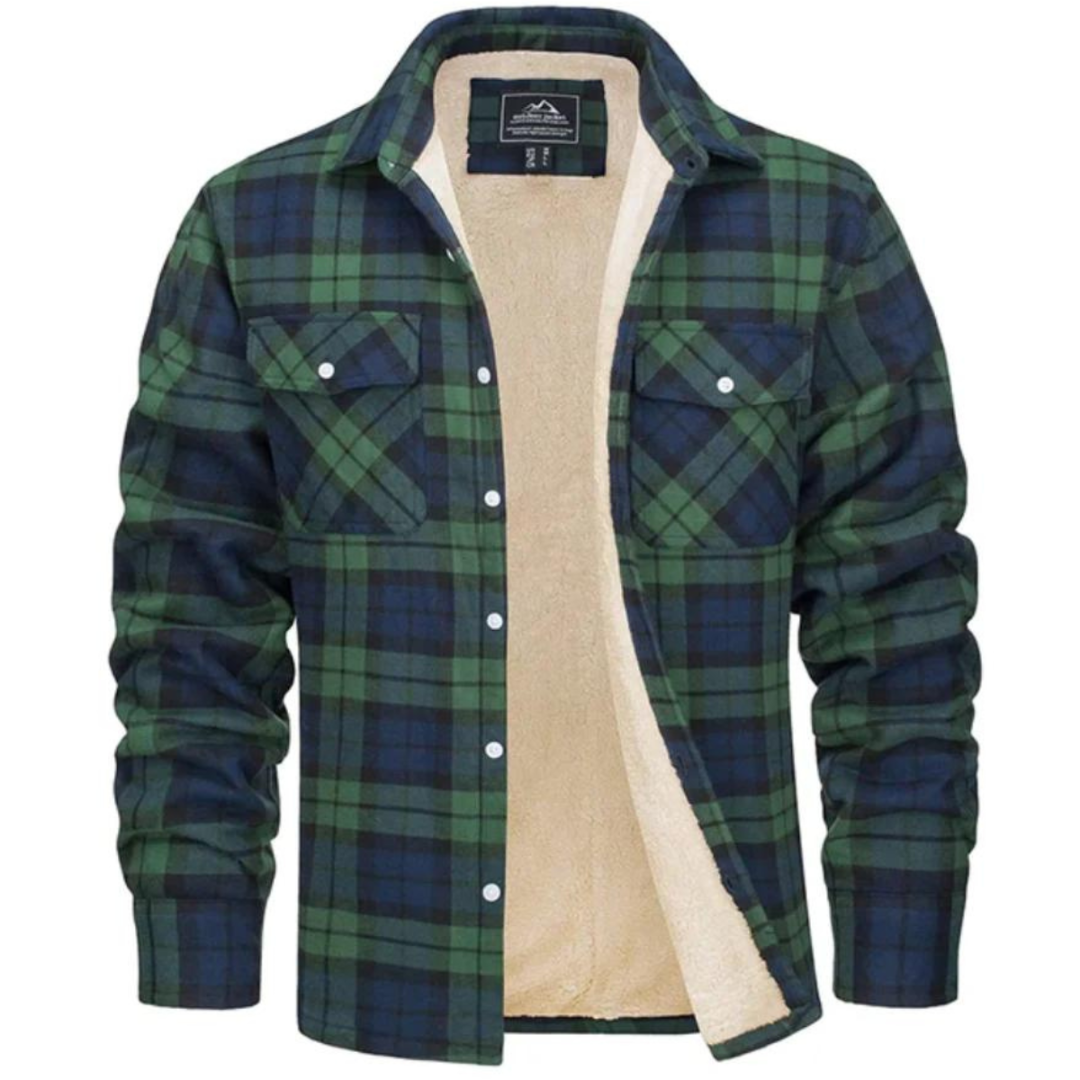WW | Men's Plaid Short Jacket