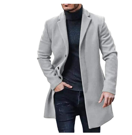 WW | Slim Long Coat for the Modern Man