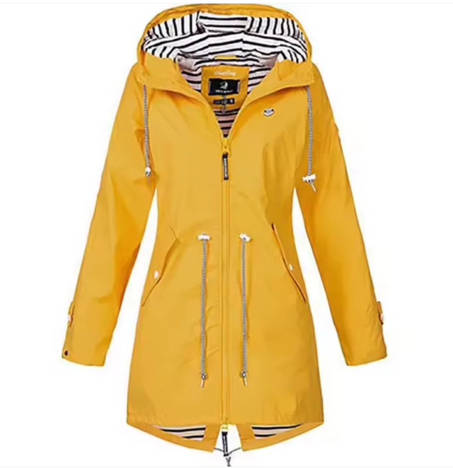 Waterproof hooded jacket