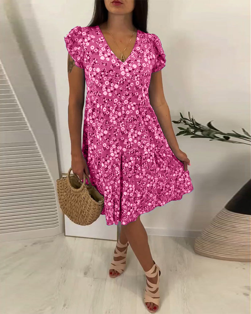 WW | Frische Sommerkleid mit Blumenmuster