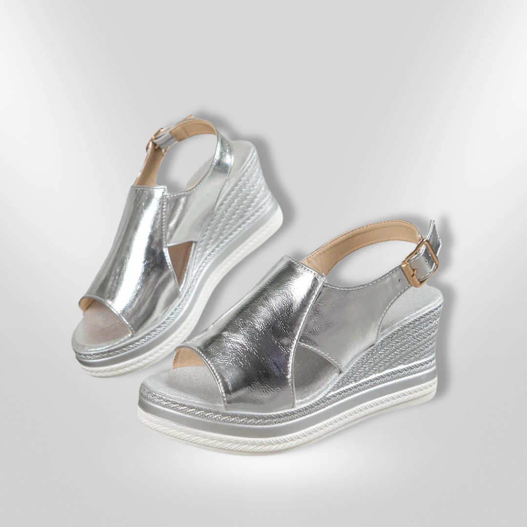 WW | Stylish Chain Wedge Sandals