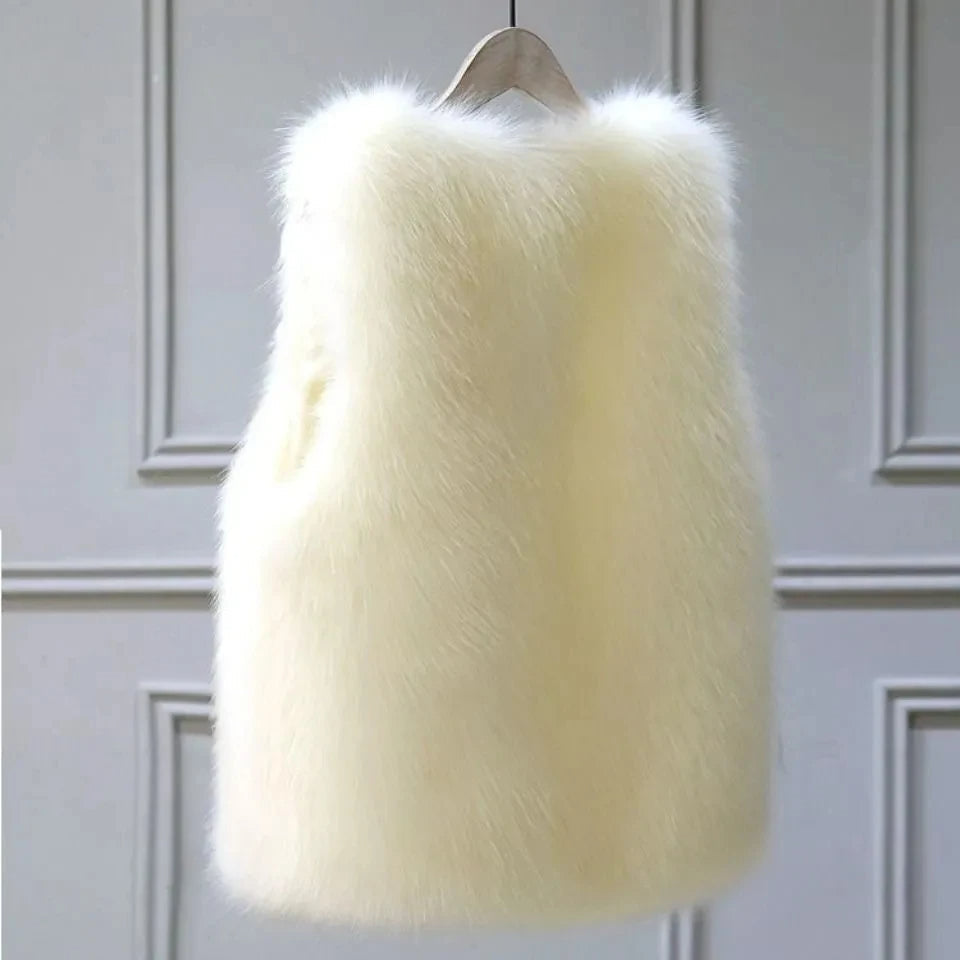 WW | Faux Fox Fur Gilet