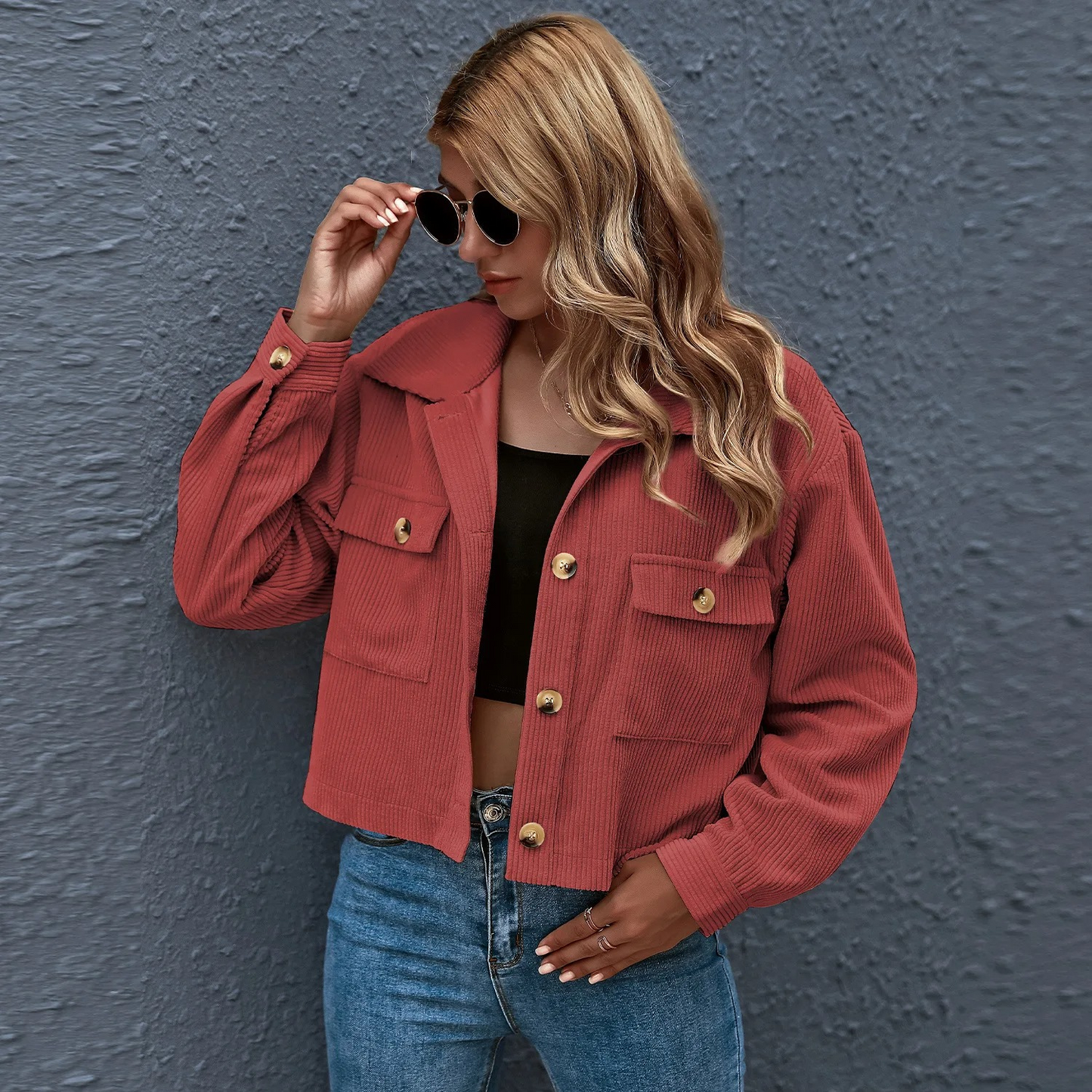 WW | Modische Cordjacke