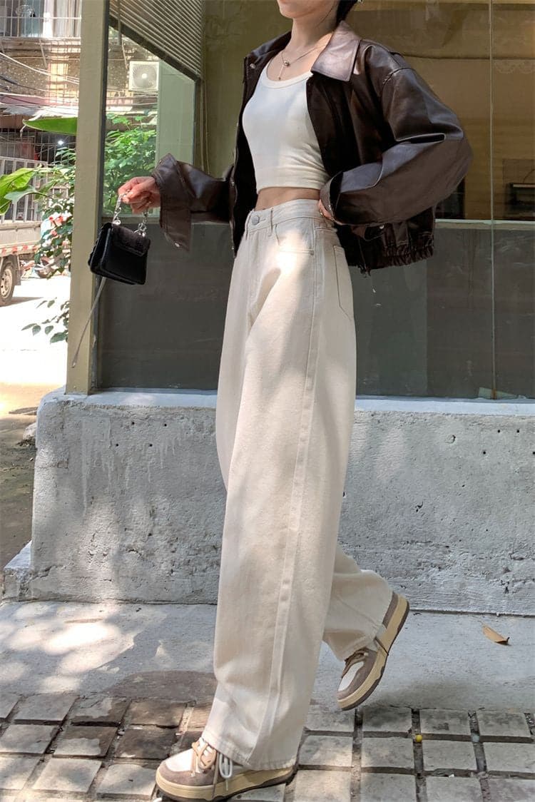 WW | Modern Wide-Leg High-Waist Trousers