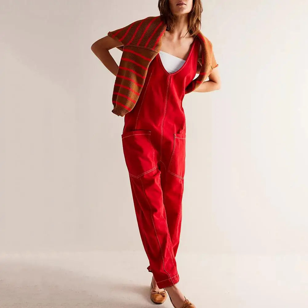 WW | Stylish Denim Jumpsuit