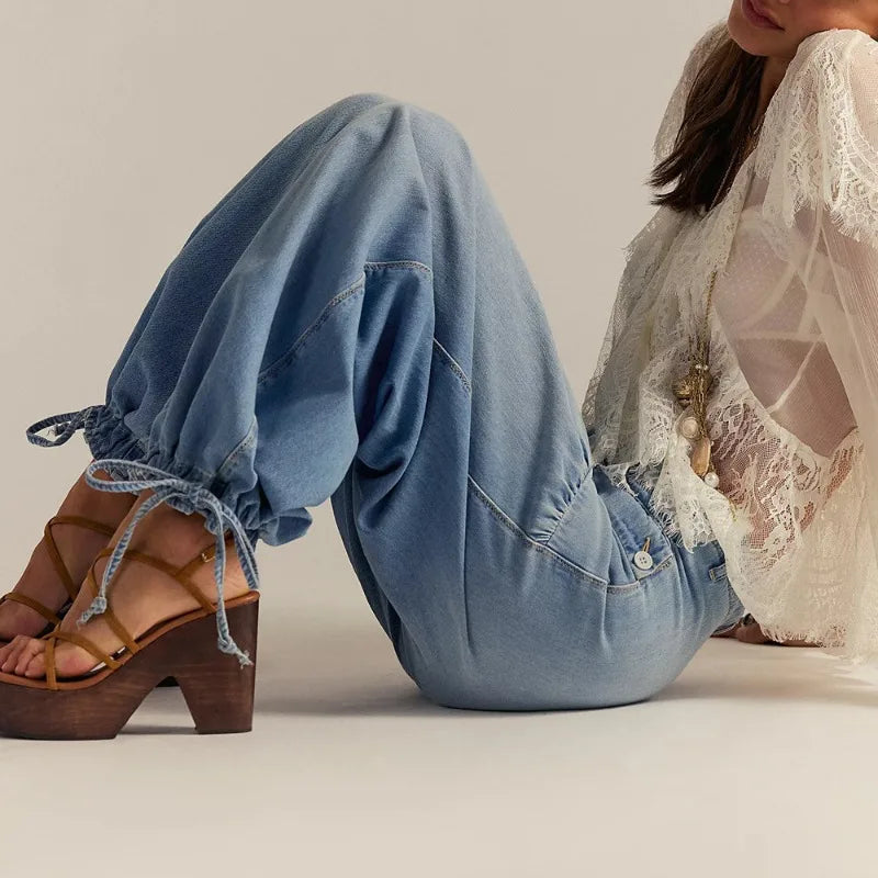 WW | Denim Harem Jogger