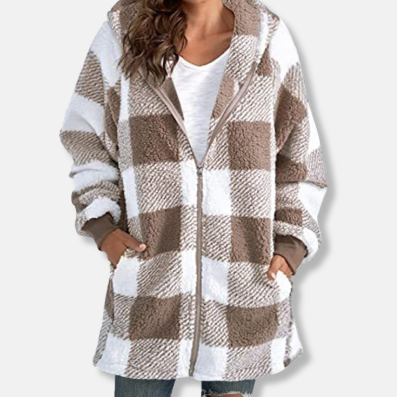 WW | Hoodie - Oversized fit - Soft knit fabric - Zipper - Longer length - Casual