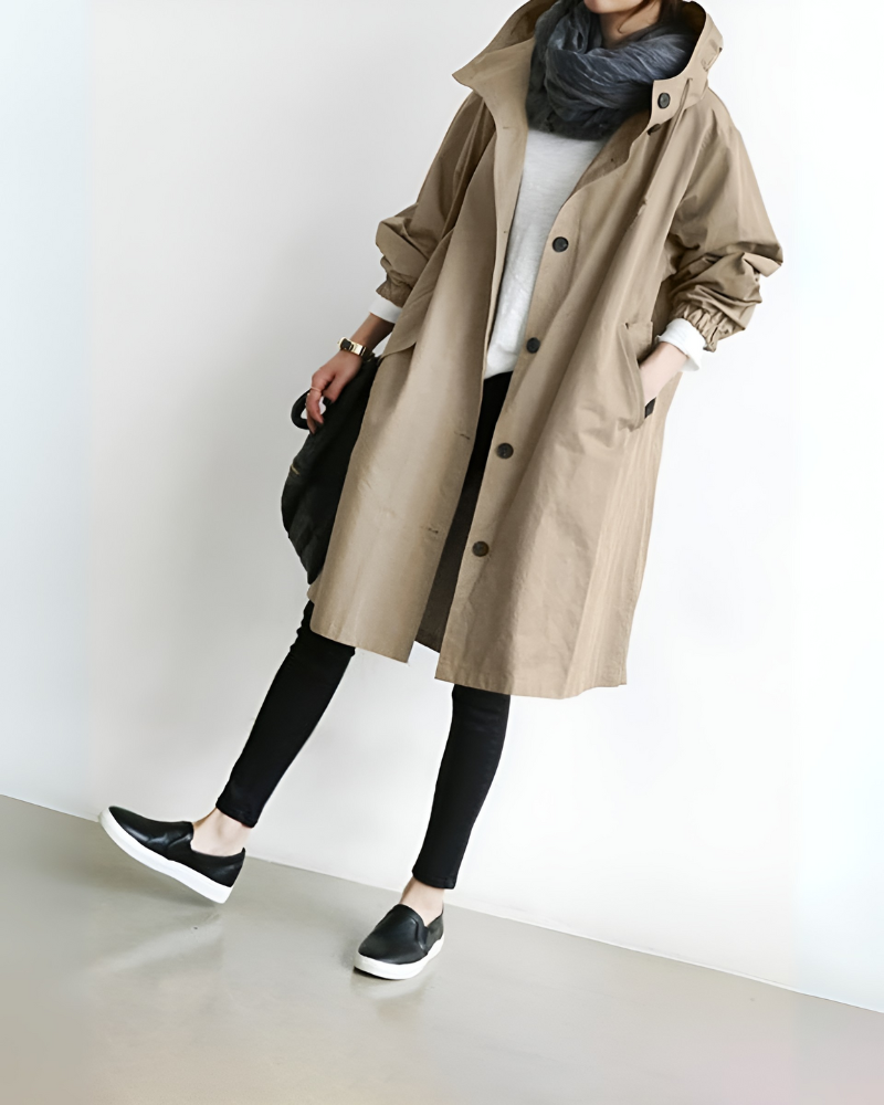WW | Hooded Trench Coat