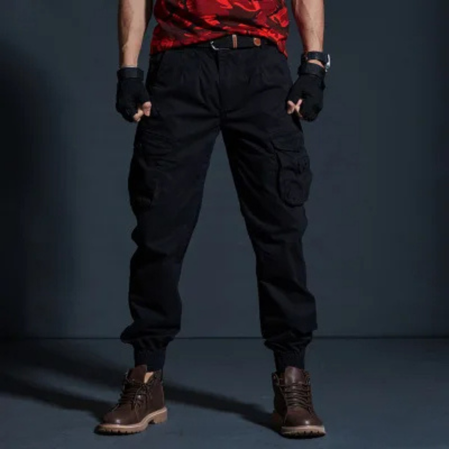 WW | hohe Qualität elastische Taille cargohose herren