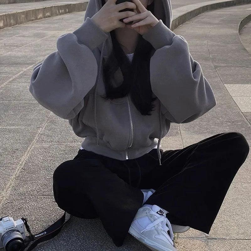 WW | Stylish Short Hoodie