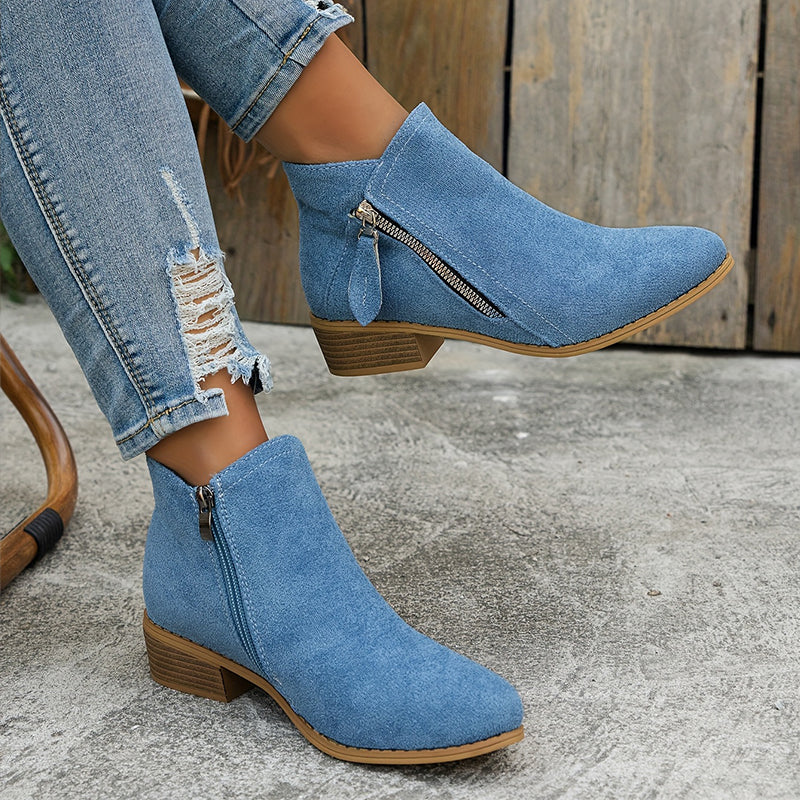 WW | Schicke Leder-Stiefeletten für den Alltagstil