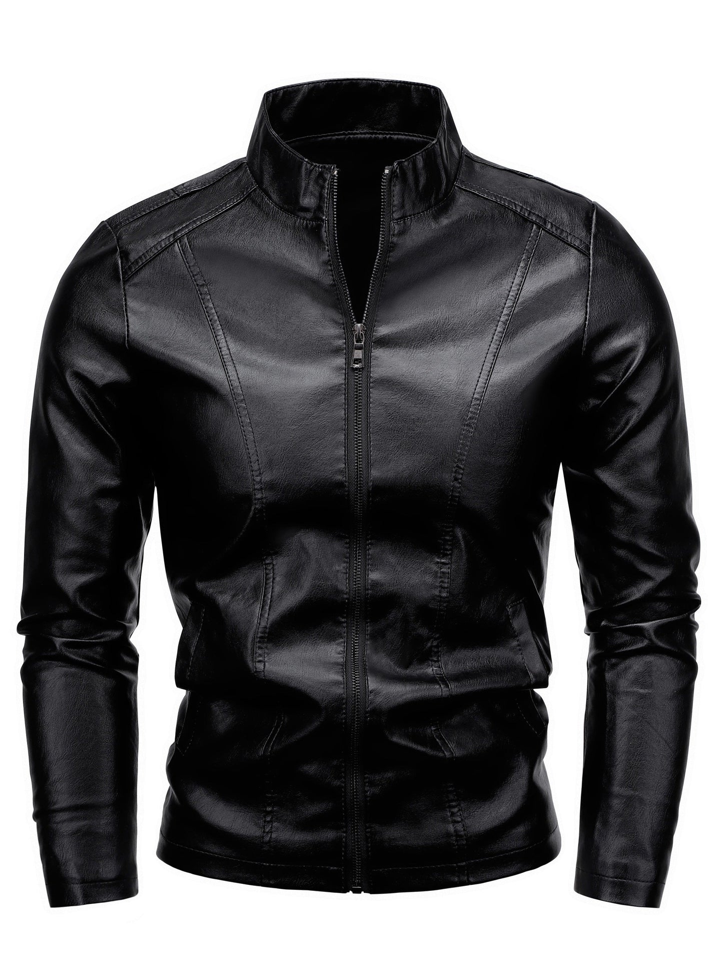 WW | Stylische Lederjacke Im Modernen Look