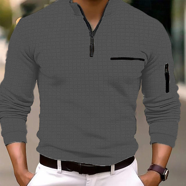 WW | Legere zip-Pullover Herren