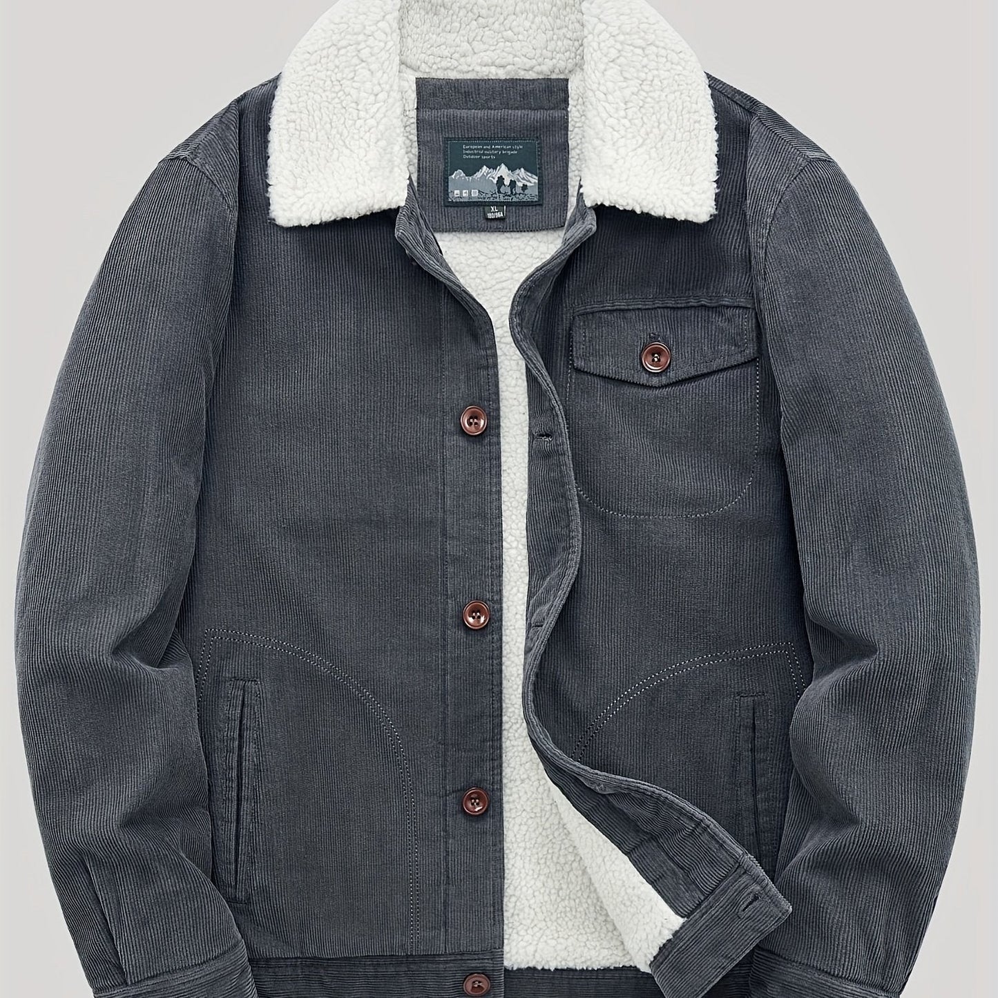 WW | Jacke mit Knöpfen aus Fleece