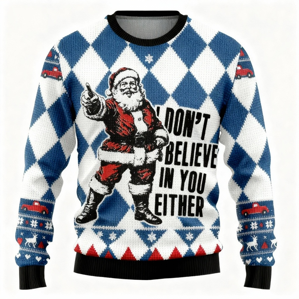 Ugly Christmas Sweater Party [2025] | Santa Claus Design Edition