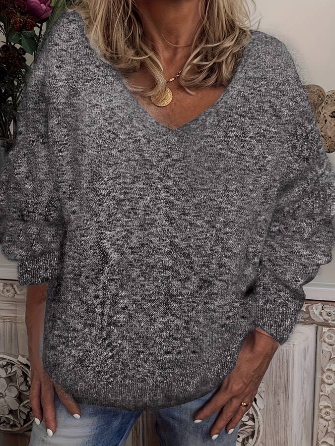 WW | Pullover mit V-Ausschnitt